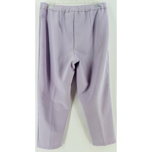 Bend Over Levi Strauss Women Pants VTG Purple Elastic Waist Size 18W G1003 - Picture 2 of 10